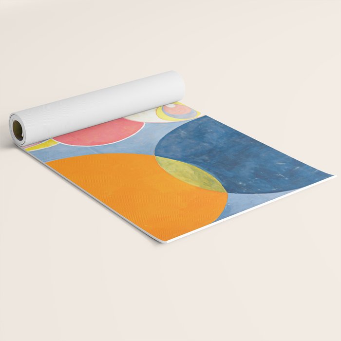 Hilma af Klint "The Ten Largest, No. 02, Childhood, Group IV" Yoga Mat Gallery Image 2
