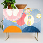 Hilma af Klint "The Ten Largest, No. 02, Childhood, Group IV" Credenza Gallery Image 1