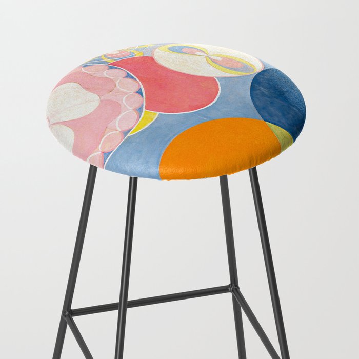 Hilma af Klint "The Ten Largest, No. 02, Childhood, Group IV" Stool Gallery Image 2