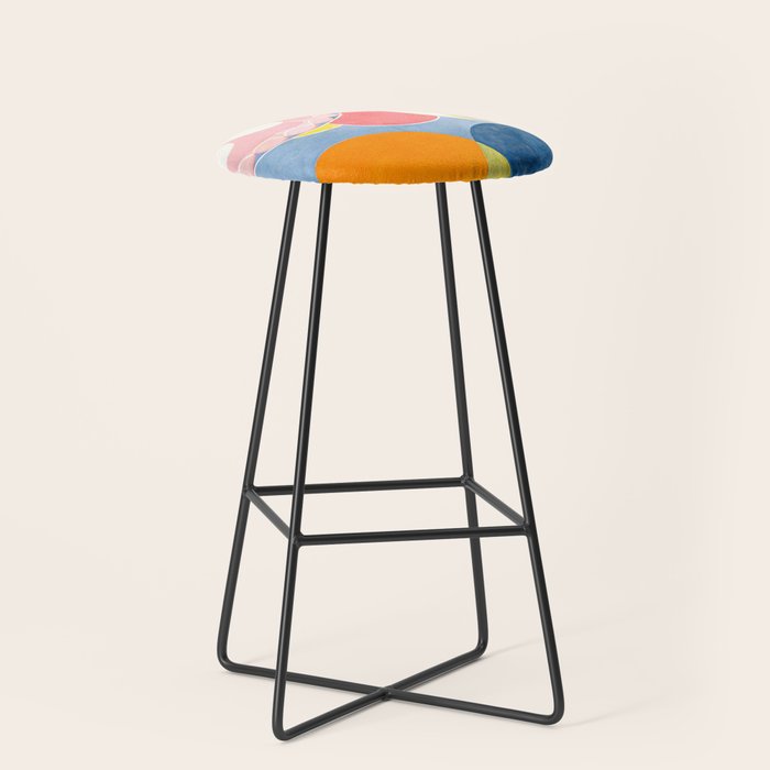 Hilma af Klint "The Ten Largest, No. 02, Childhood, Group IV" Stool Gallery Image 1
