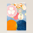 Hilma af Klint "The Ten Largest, No. 02, Childhood, Group IV" Stationery Card Gallery Image 2