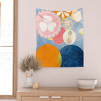 Hilma af Klint "The Ten Largest, No. 02, Childhood, Group IV" Wall Tapestry Gallery Image 2