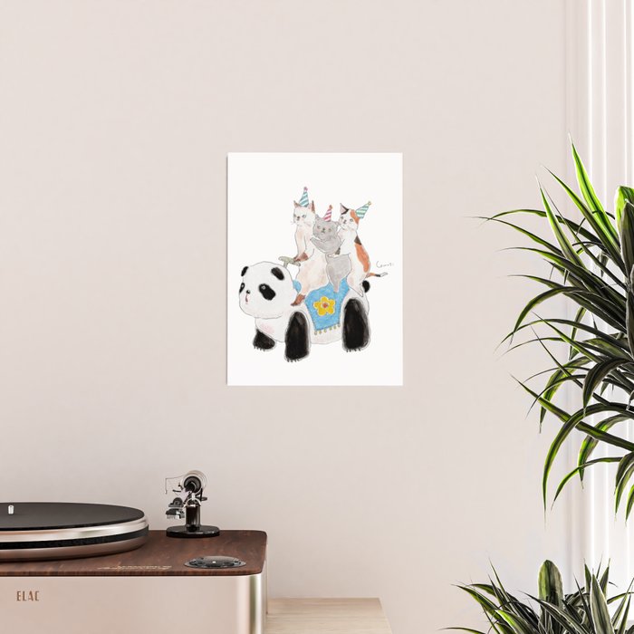 Panda Nyanco - Panda kitty - Poster Gallery Image 2