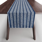 Small Navy Arrowheads Table Runner Gallery Image 1