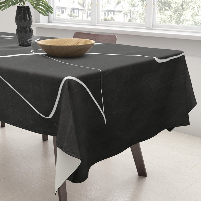 Abstract line art 6/2 Tablecloth Gallery Image 3