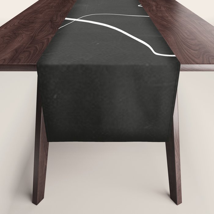 Abstract line art 6/2 Table Runner Gallery Image 1