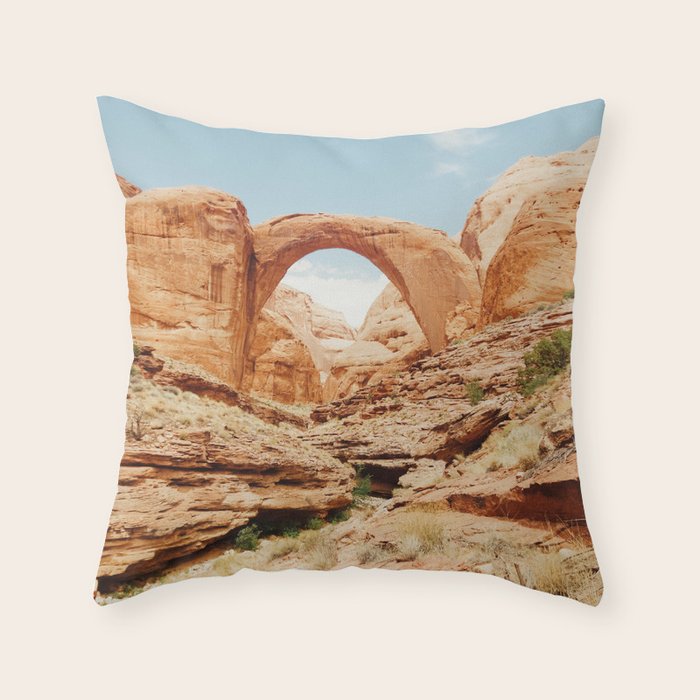 Rainbow Bridge Throw Pillow Gallery Image 1
