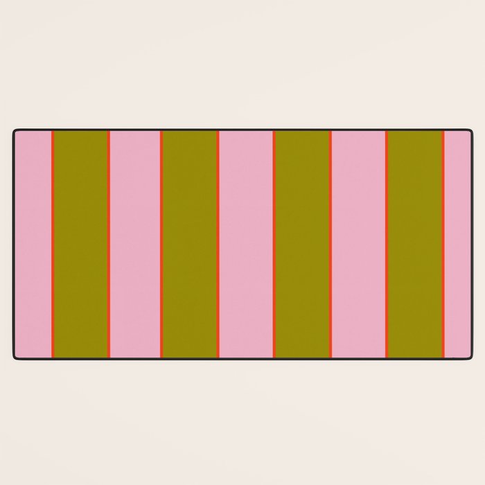 Abstration_GEOMETRIC_RIBBON_STRIPE_LINE_GIFT_LOVE_POP_0930 Desk Mat Gallery Image 3