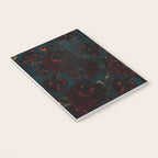Vintage Black Dramatic Glamour Autumn Romanticism: Maximalism Moody Florals - Grand Millennial Midnight burgundy Roses Black Roses Bouquets and Nostalgic Gothic Mystic Flowers Notebook Gallery Image 3
