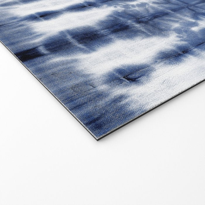 Tiki Shibori Blue Welcome Mat Gallery Image 2