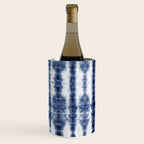 Tiki Shibori Blue Wine Chiller Gallery Image 2