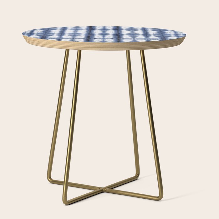 Tiki Shibori Blue Side Table Gallery Image 1