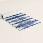 Tiki Shibori Blue Yoga Mat Gallery Image 2