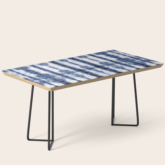 Tiki Shibori Blue Coffee Table Gallery Image 1