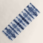 Tiki Shibori Blue Yoga Mat Gallery Image 1