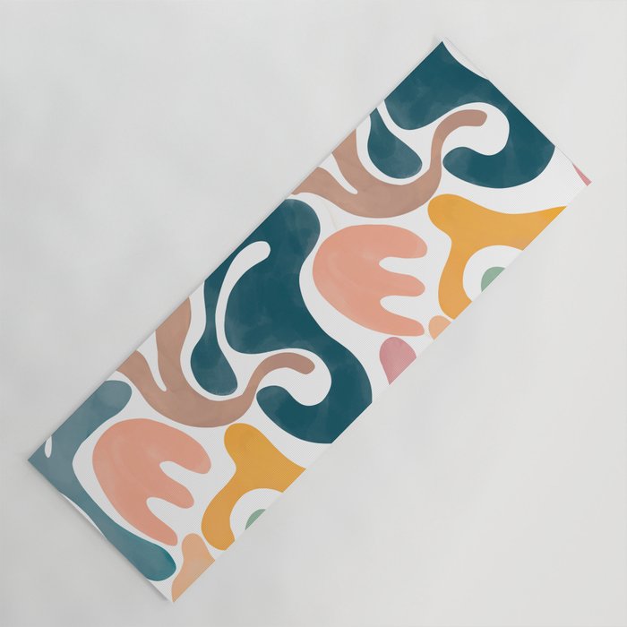 Pastel Blossom Matisse Yoga Mat Gallery Image 1