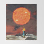Your Heart Is The Sun Throw Blanket Gallery Image 2
