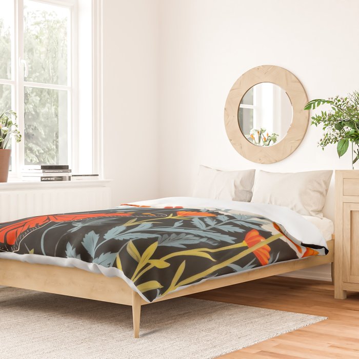 Butterfly Spring Garden Duvet Cover Gallery Image 2