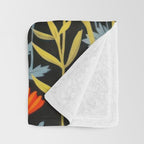 Butterfly Spring Garden Throw Blanket Gallery Image 3