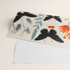 Butterfly Spring Garden Wrapping Paper Gallery Image 2