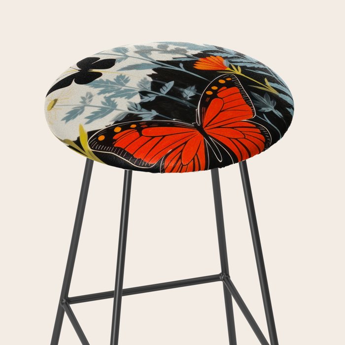 Butterfly Spring Garden Stool Gallery Image 2