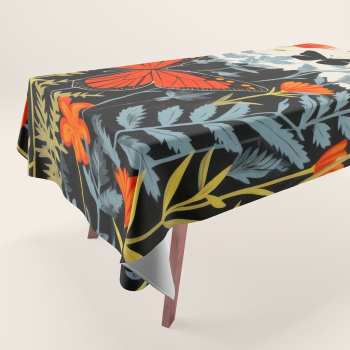 Butterfly Spring Garden Tablecloth Gallery Image 1