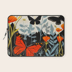 Butterfly Spring Garden Laptop Sleeve Gallery Image 1