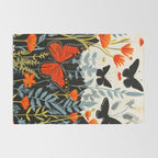 Butterfly Spring Garden Rug Gallery Image 2