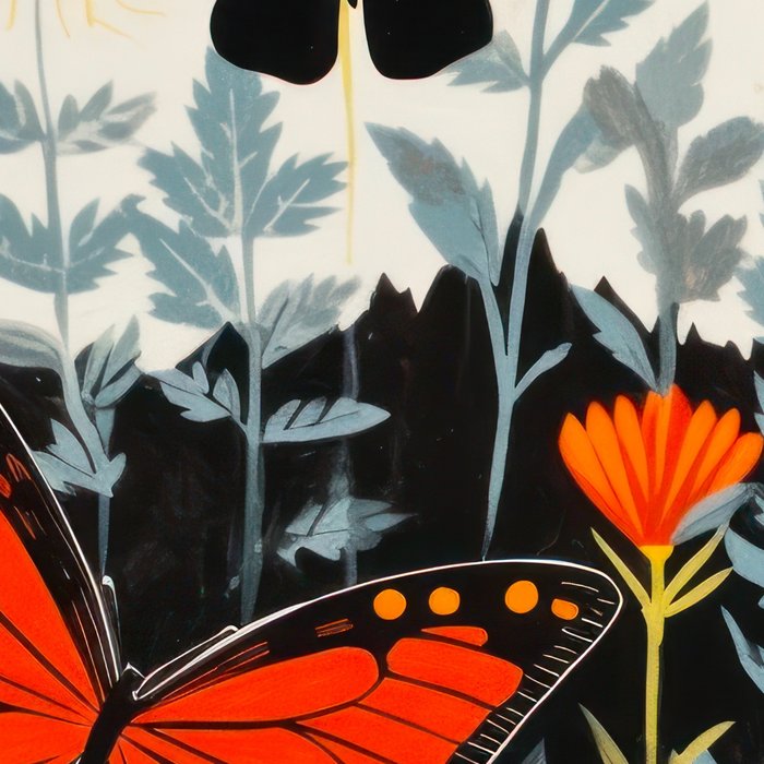 Butterfly Spring Garden Coffee Mug Gallery Image 2