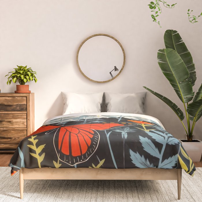 Butterfly Spring Garden Comforter Gallery Image 3