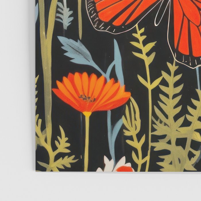 Butterfly Spring Garden Poster Gallery Image 3