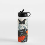 Butterfly Spring Garden Water Bottle Gallery Image 1