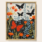 Butterfly Spring Garden Serving Tray Gallery Image 1