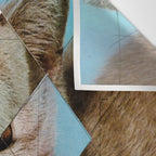 the depressive cat am abend bekommt den blues Wall Tapestry Gallery Image 3