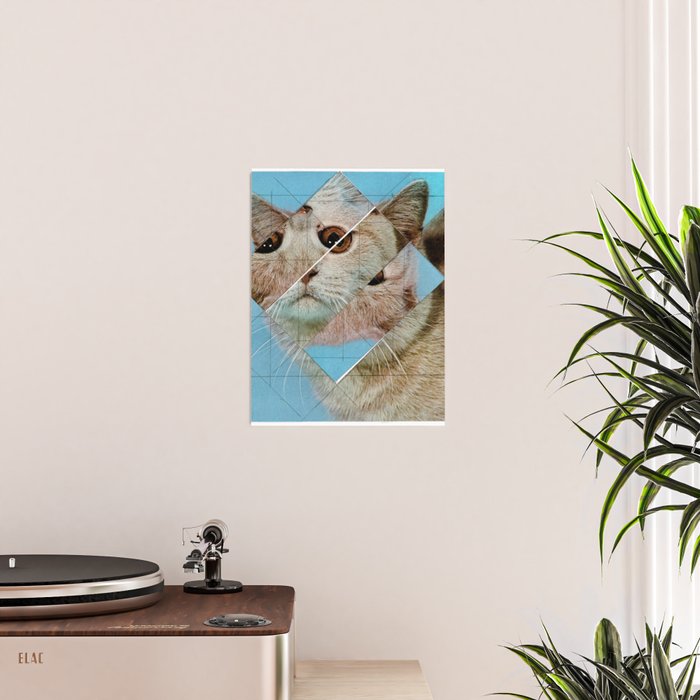 the depressive cat am abend bekommt den blues Poster Gallery Image 2