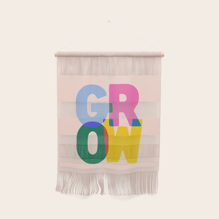 Grow: Peach Edition Wall Hanging Gallery Image 1