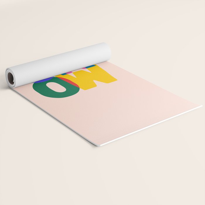 Grow: Peach Edition Yoga Mat Gallery Image 2