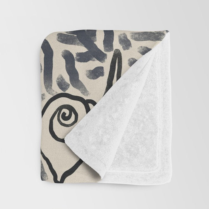 Snail Gardener Throw Blanket Gallery Image 3