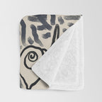Snail Gardener Throw Blanket Gallery Image 3