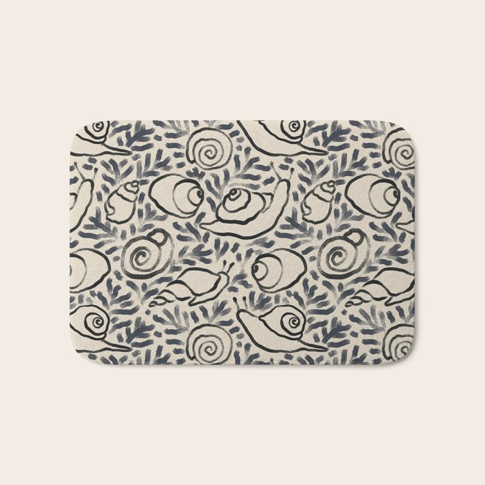 Snail Gardener Bath Mat Gallery Image 1