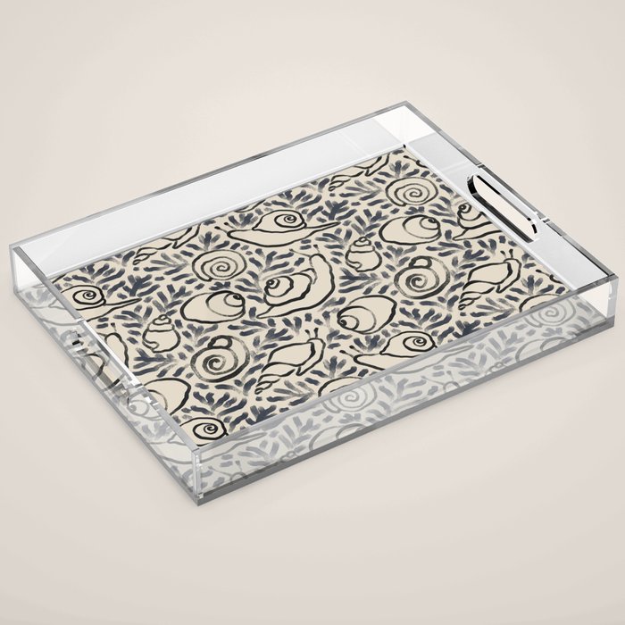 Snail Gardener Acrylic Tray Gallery Image 1