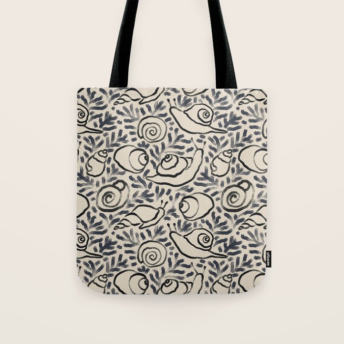 Snail Gardener Tote Bag Gallery Image 1