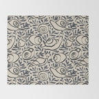 Snail Gardener Throw Blanket Gallery Image 2