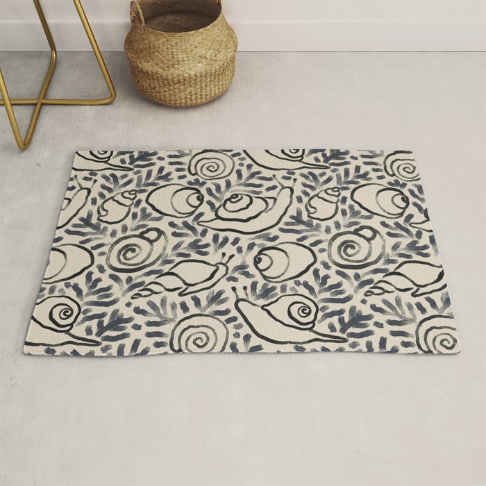 Snail Gardener Rug Gallery Image 1