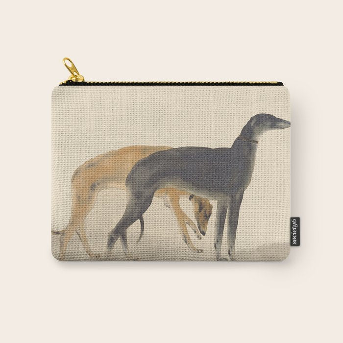 Two Sighthounds Carry All Pouch Gallery Image 1