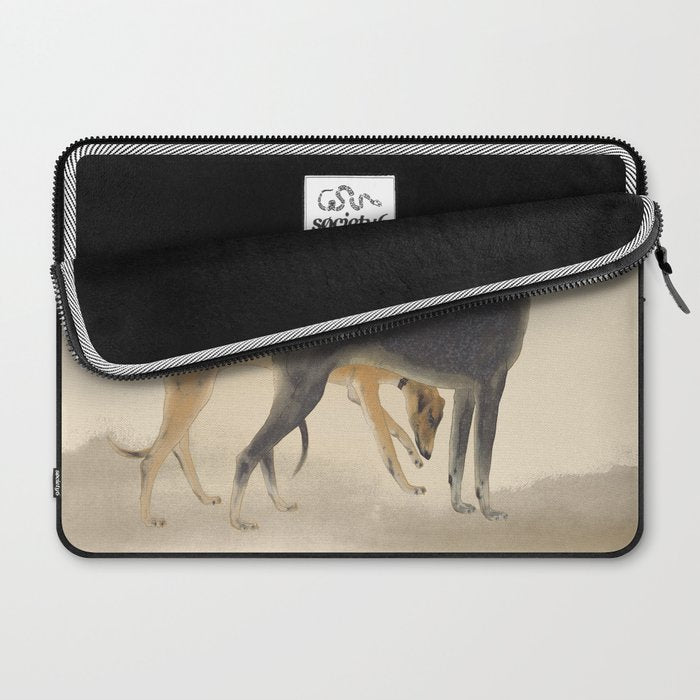Two Sighthounds Laptop Sleeve Gallery Image 2