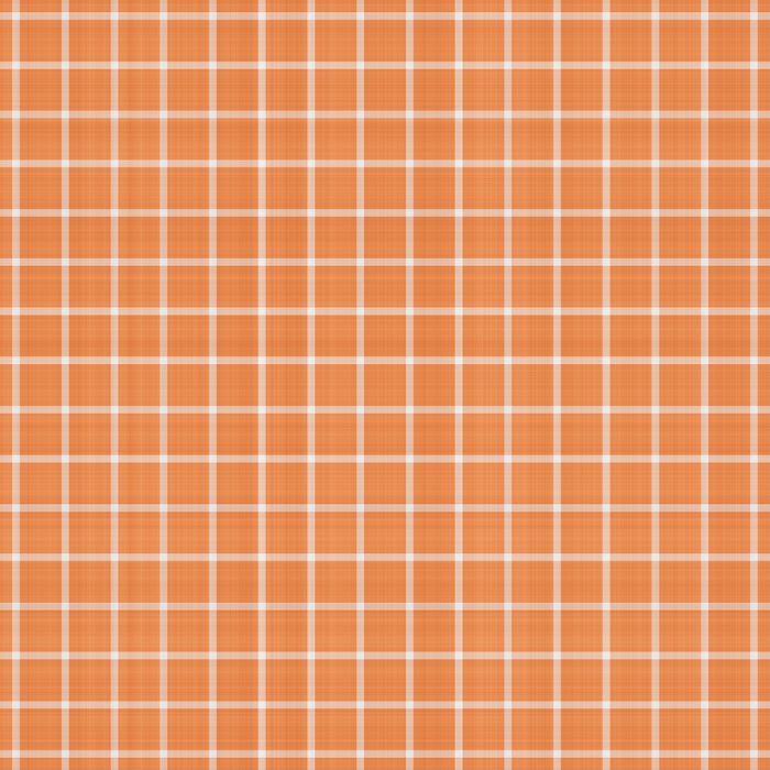 Rustic Linen Checks Gingham Pattern With A Vintage Linen Vibe Warm Orange Coffee Mug Gallery Image 2