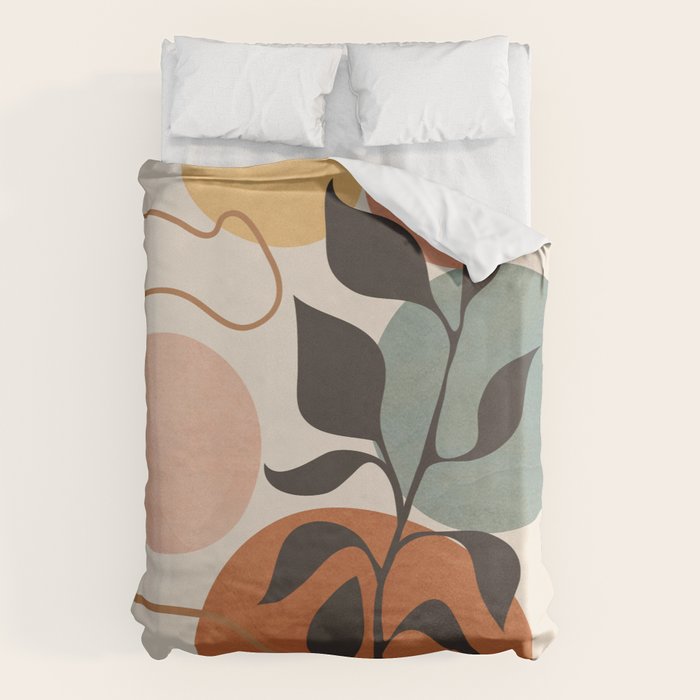 Abstract Minimal Shapes 23 Duvet Cover Gallery Image 6