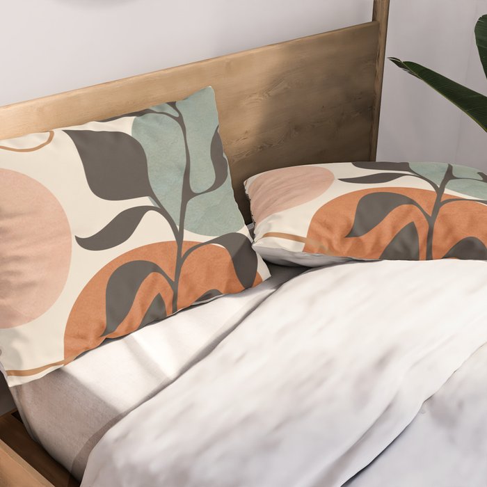Abstract Minimal Shapes 23 Pillow Sham Gallery Image 2