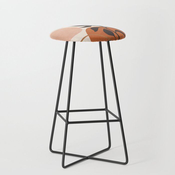 Abstract Minimal Shapes 23 Stool Gallery Image 1